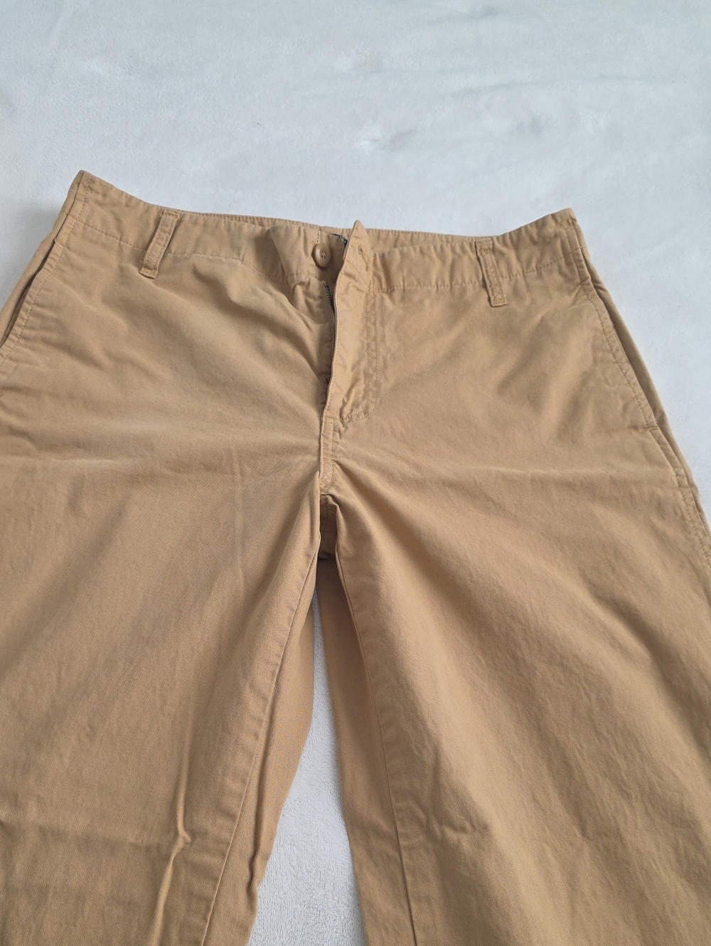 J. Crew Wide Leg Pants in Light Tan